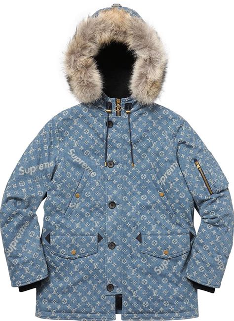 louis vuitton x supreme jeans|louis vuitton supreme winter jacket.